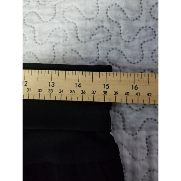 Aritzia Wilfred High Waisted Ankle Zip Jogger Pants Black Size M - Picture 7 of 10